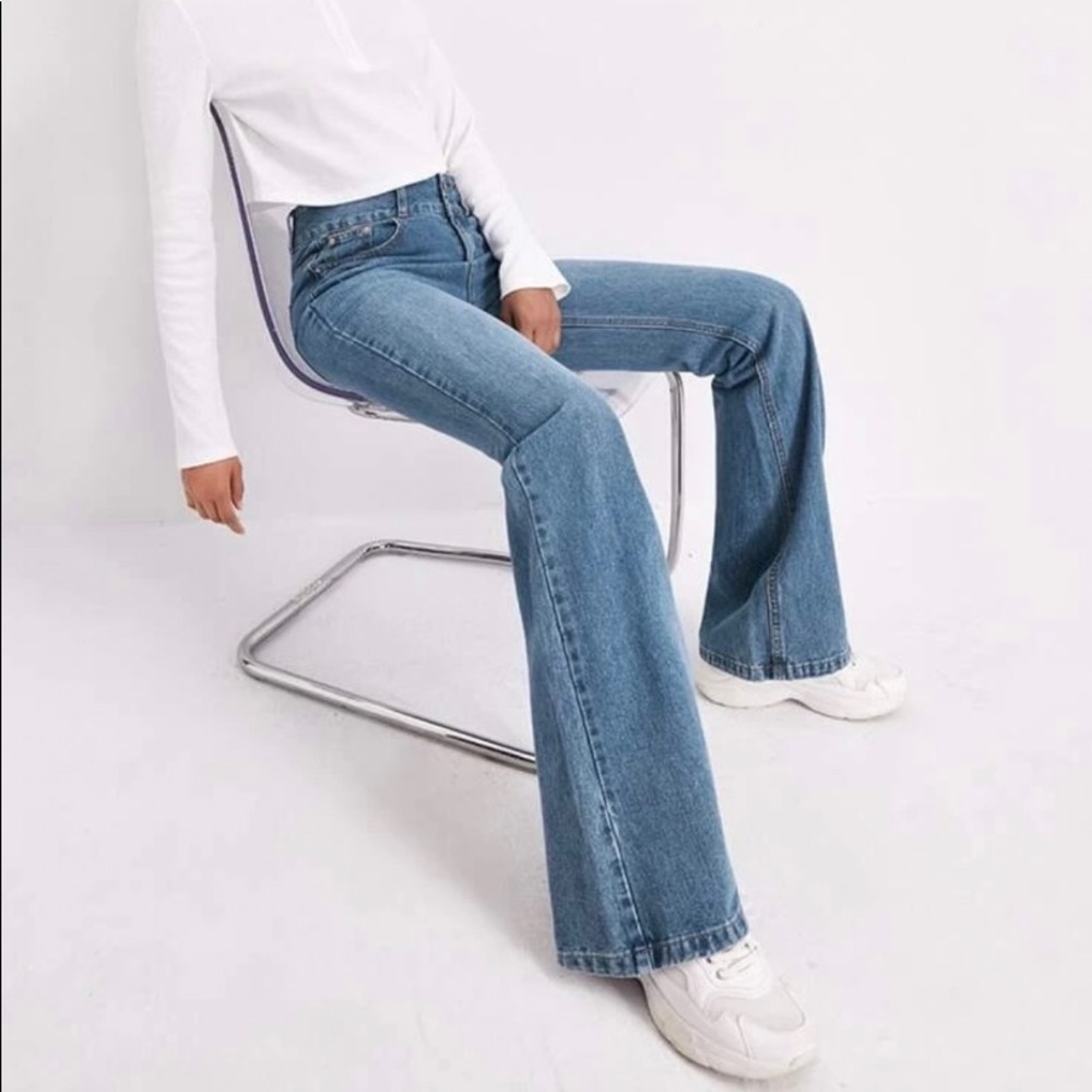 High Waist Flare Jeans